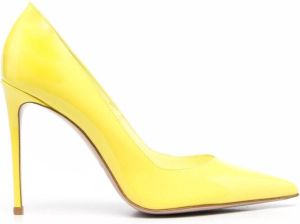 Le Silla Eva 110mm pointed-toe pumps Yellow