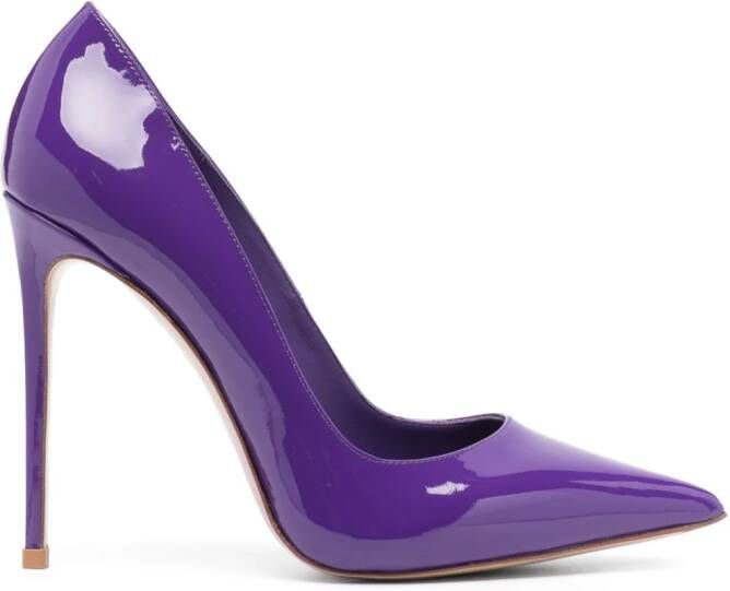 Le Silla Eva 115mm pointed-toe pumps Purple