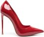 Le Silla Eva 120mm patent leather pumps Red - Thumbnail 1