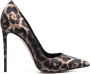 Le Silla Eva 120mm pumps Brown - Thumbnail 1