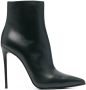 Le Silla Eva leather ankle boots Green - Thumbnail 1