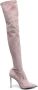 Le Silla Eva thigh-high leather boots Pink - Thumbnail 1