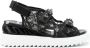 Le Silla gem-embellished laced sandals Black - Thumbnail 1