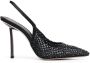 Le Silla Gilda 100mm slingback pumps Black - Thumbnail 1