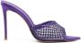 Le Silla Gilda 110mm crystal sandals Purple - Thumbnail 1