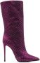 Le Silla Gilda 110mm stiletto heels Purple - Thumbnail 1