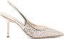 Le Silla Gilda 85mm crystal-embellished pumps Gold - Thumbnail 1