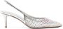 Le Silla Gilda crystal-embellished 60mm pumps Silver - Thumbnail 1