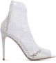 Le Silla Gilda mesh-sock sandals White - Thumbnail 1
