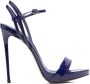 Le Silla Gwen 120mm patent-leather sandals Blue - Thumbnail 1