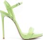 Le Silla Gwen 120mm patent-leather sandals Green - Thumbnail 1