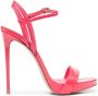 Le Silla Gwen 120mm patent-leather sandals Pink - Thumbnail 1