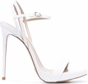 Le Silla Gwen 120mm sandals White