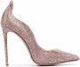 Le Silla Ivy crystal-embellished leather pumps Pink - Thumbnail 1