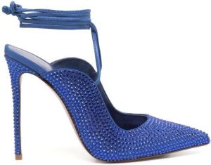 Le Silla Ivy crystal-embellished pumps Blue