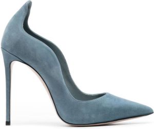 Le Silla Ivy scalloped pumps Blue