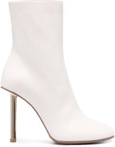 Le Silla Karlie 100mm ankle-boots White