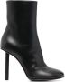 Le Silla Karlie 100mm leather ankle-boots Black - Thumbnail 1