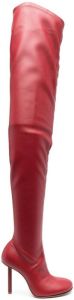 Le Silla Karlie 105mm thigh-high boots Red