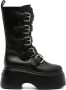 Le Silla Kembra 100mm leather ankle boots Black - Thumbnail 1