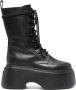 Le Silla Kembra 90mm leather ankle boots Black - Thumbnail 1