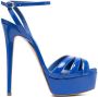Le Silla Lola 140mm sandals Blue - Thumbnail 1