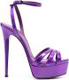 Le Silla Lola platform-sole 150mm sandals Purple - Thumbnail 1