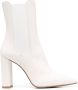 Le Silla Megan 110mm block-heel ankle boots White - Thumbnail 1