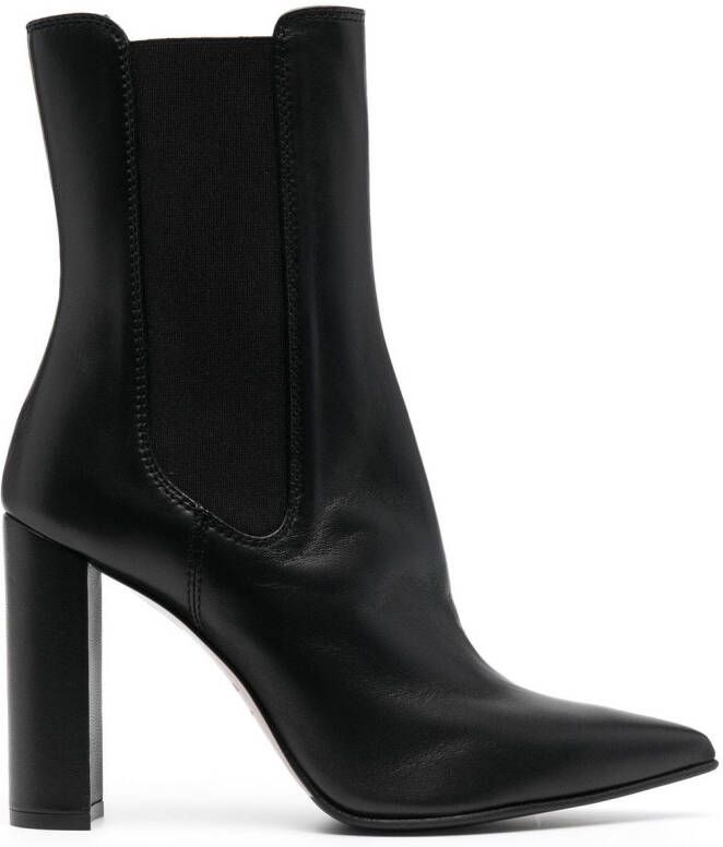 Le Silla Megan block-heel 110mm ankle boots Black