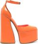 Le Silla Nikki platform pumps Orange - Thumbnail 1