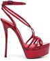 Le Silla open-toe platform sandals Red - Thumbnail 1