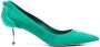 Le Silla Petalo 60mm suede pumps Green - Thumbnail 1