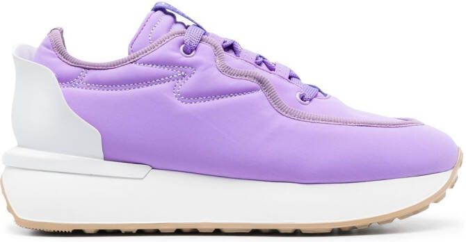 Le Silla Petalo chunky sole sneakers Purple