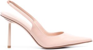 Le Silla pointed-toe slingback pumps Pink