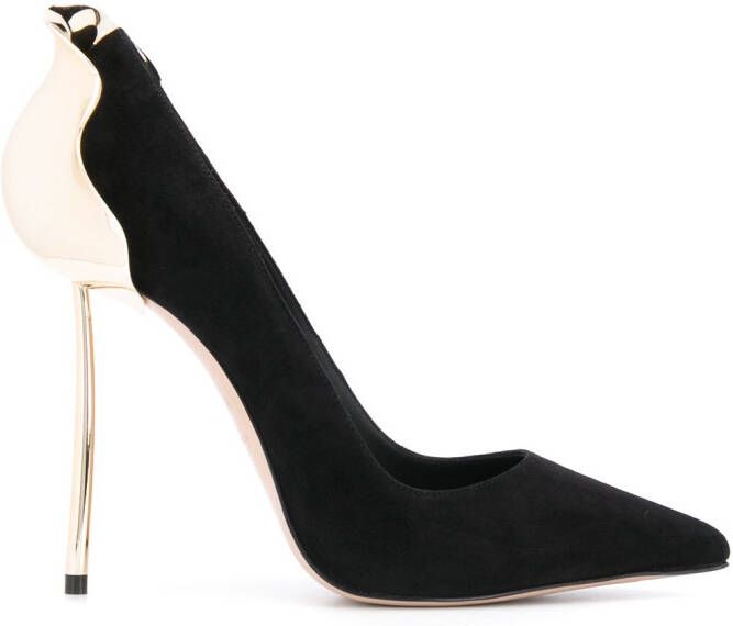 Le Silla pointed toe stiletto heels Black