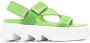 Le Silla Poolside touch-strap sandals Green - Thumbnail 1