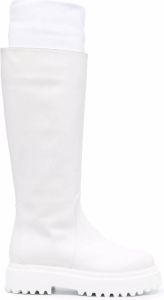 Le Silla Ranger knee-high boots White