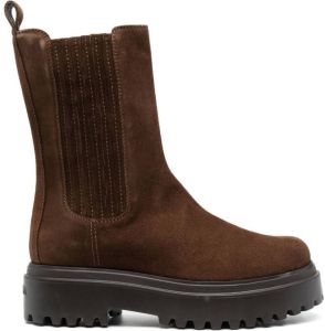 Le Silla Ranger suede ankle boots Brown
