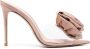 Le Silla Rose 110mm floral-appliqué sandals Pink - Thumbnail 1