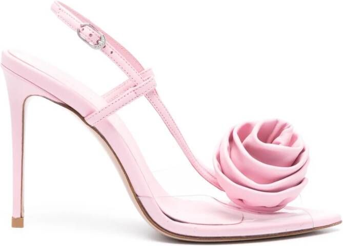 Le Silla Rose 110mm slingback sandals White