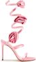 Le Silla Rose 110mm wrap-strap sandals Pink - Thumbnail 1