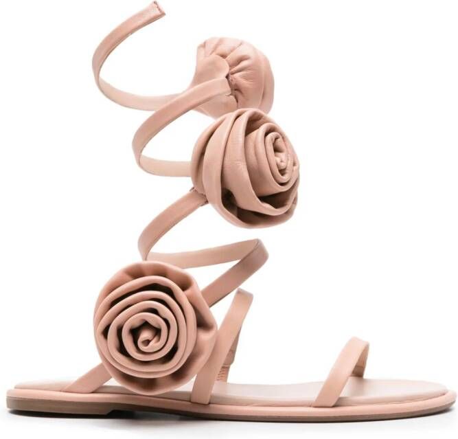 Le Silla Rose flat sandals Pink