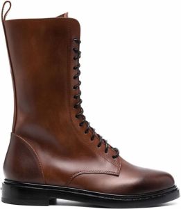 Le Silla Sama lace-up boots Brown