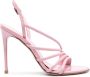 Le Silla Scarlet 105mm leather sandals Pink - Thumbnail 1