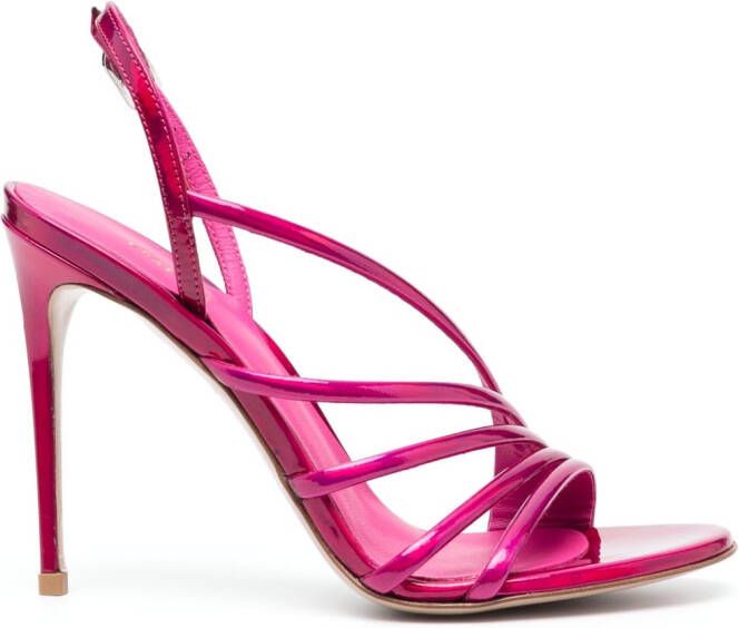 Le Silla Scarlet 110mm strappy sandals Pink
