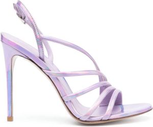 Le Silla Scarlet 110mm strappy sandals Purple