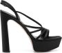 Le Silla Scarlet 140mm platform-sole sandals Black - Thumbnail 1