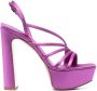 Le Silla Scarlet platform strappy sandals Purple - Thumbnail 1