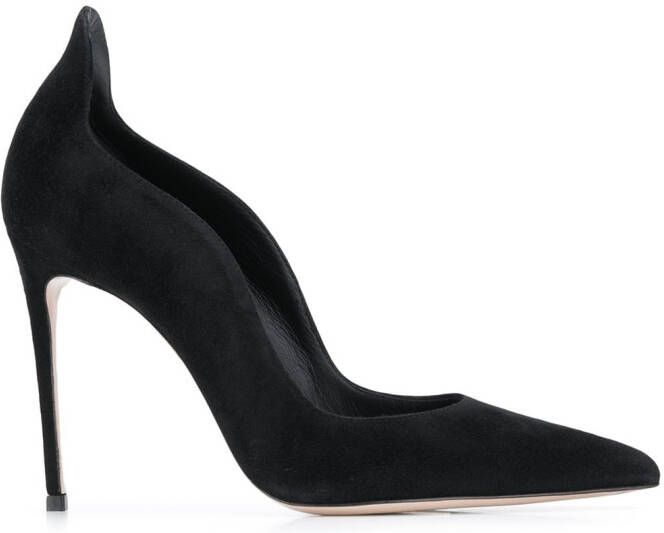 Le Silla sculpted pointed pumps Black