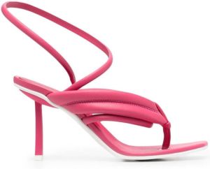 Le Silla Snorkeling 90mm sandals Pink